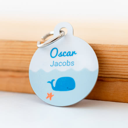 Bild von   namensanhaengerjpg | Individuelle 🎁 persönliche 🎁 personalisierte Geschenke bedruckt ▪ bestickt ▪ graviert