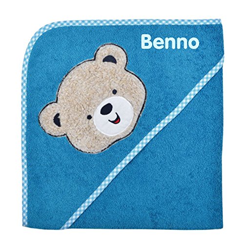 Bild von   wolimbo kapuzenbadetuch mit ihjpg | Individuelle 🎁 persönliche 🎁 personalisierte Geschenke bedruckt ▪ bestickt ▪ graviert