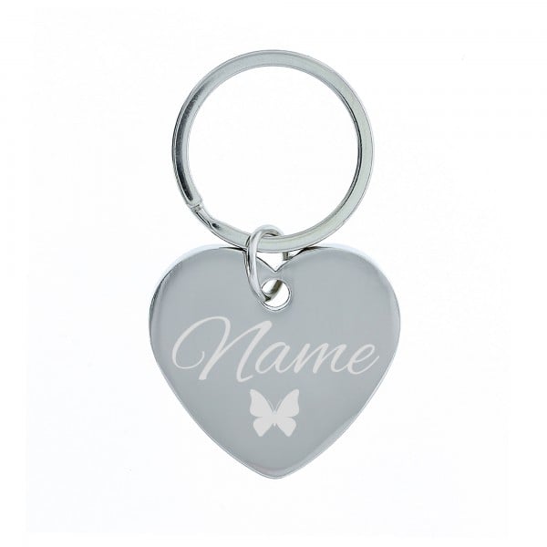 Bild von   schluesselanhaenger herz gravjpg | Individuelle 🎁 persönliche 🎁 personalisierte Geschenke bedruckt ▪ bestickt ▪ graviert