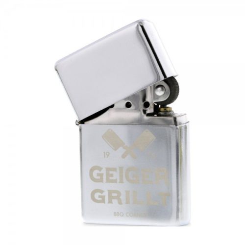 Benzinfeuerzeug chrom (Gravurmaß 32x32 mm)