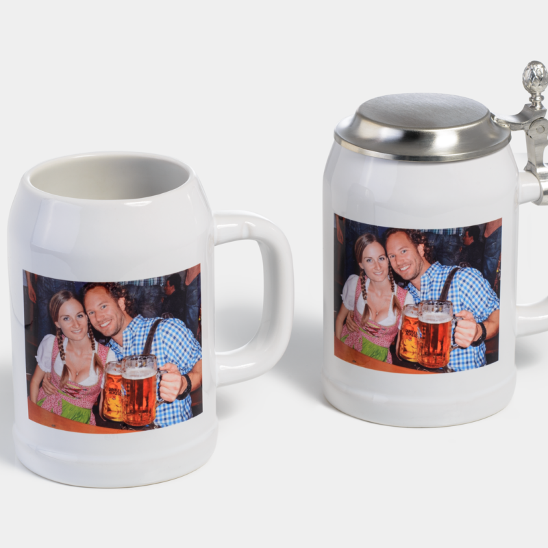 Bild von   bierkrug mit fotopng | Individuelle 🎁 persönliche 🎁 personalisierte Geschenke bedruckt ▪ bestickt ▪ graviert