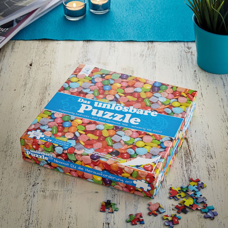 Bild von   das unmoegliche puzzle unloejpg | Individuelle 🎁 persönliche 🎁 personalisierte Geschenke bedruckt ▪ bestickt ▪ graviert