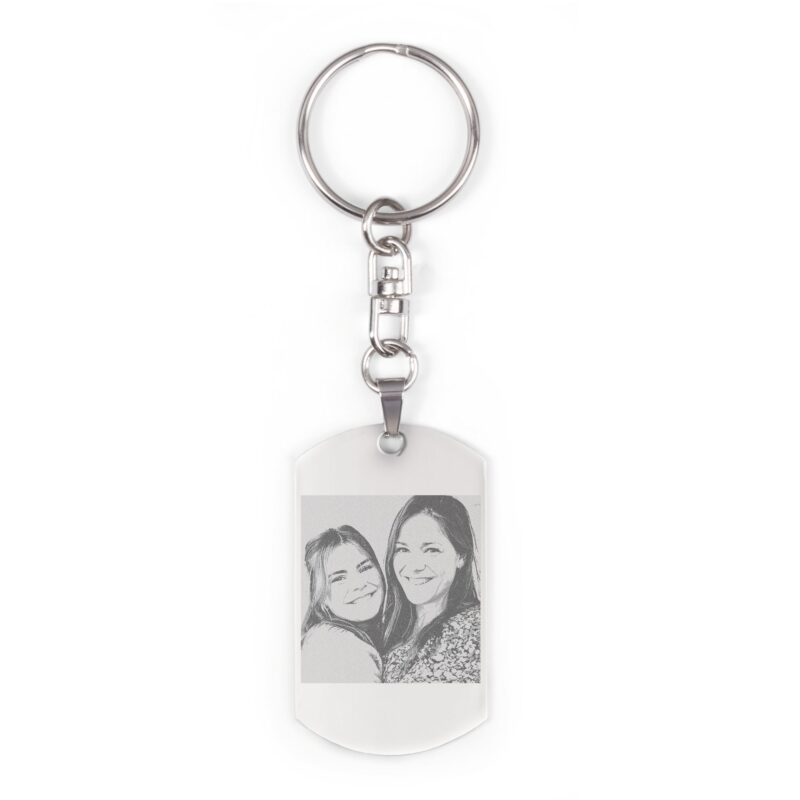 Bild von   schluesselanhaenger gravurjpg | Individuelle 🎁 persönliche 🎁 personalisierte Geschenke bedruckt ▪ bestickt ▪ graviert