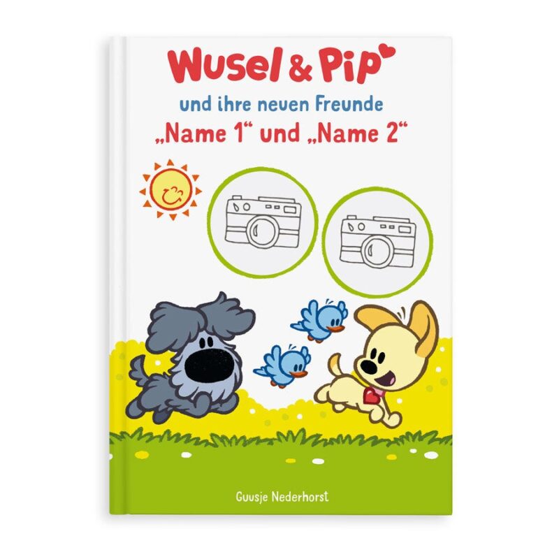 Bild von   kinderbuch wusel pip frejpg | Individuelle 🎁 persönliche 🎁 personalisierte Geschenke bedruckt ▪ bestickt ▪ graviert