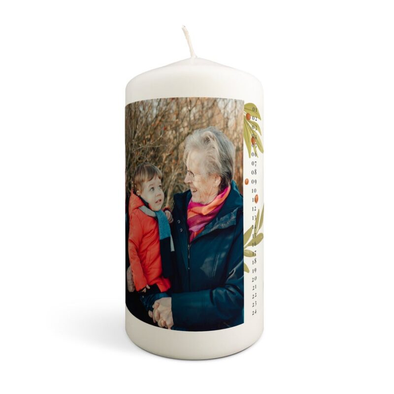 Bild von   advenstkerzen xcmjpg | Individuelle 🎁 persönliche 🎁 personalisierte Geschenke bedruckt ▪ bestickt ▪ graviert
