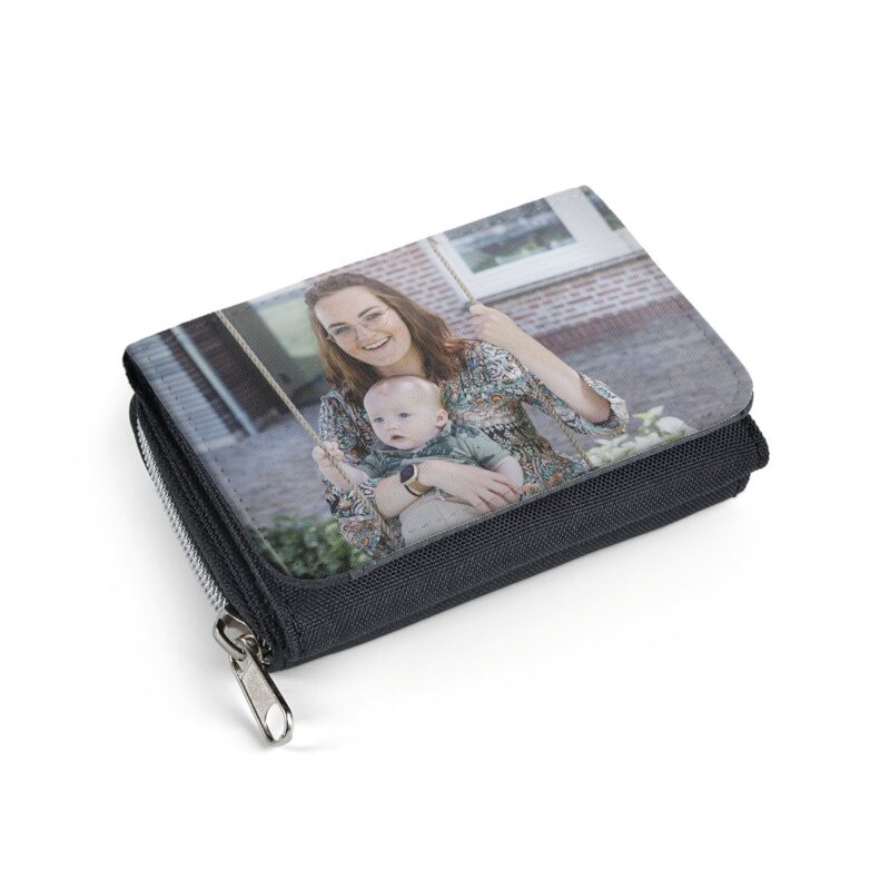 Bild von   portemonnaie klein schwarzjpg | Individuelle 🎁 persönliche 🎁 personalisierte Geschenke bedruckt ▪ bestickt ▪ graviert