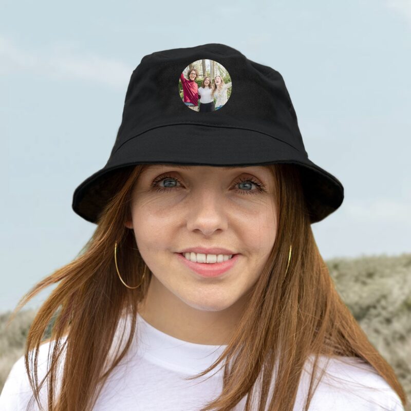 Bild von   fischerhut schwarzjpg | Individuelle 🎁 persönliche 🎁 personalisierte Geschenke bedruckt ▪ bestickt ▪ graviert