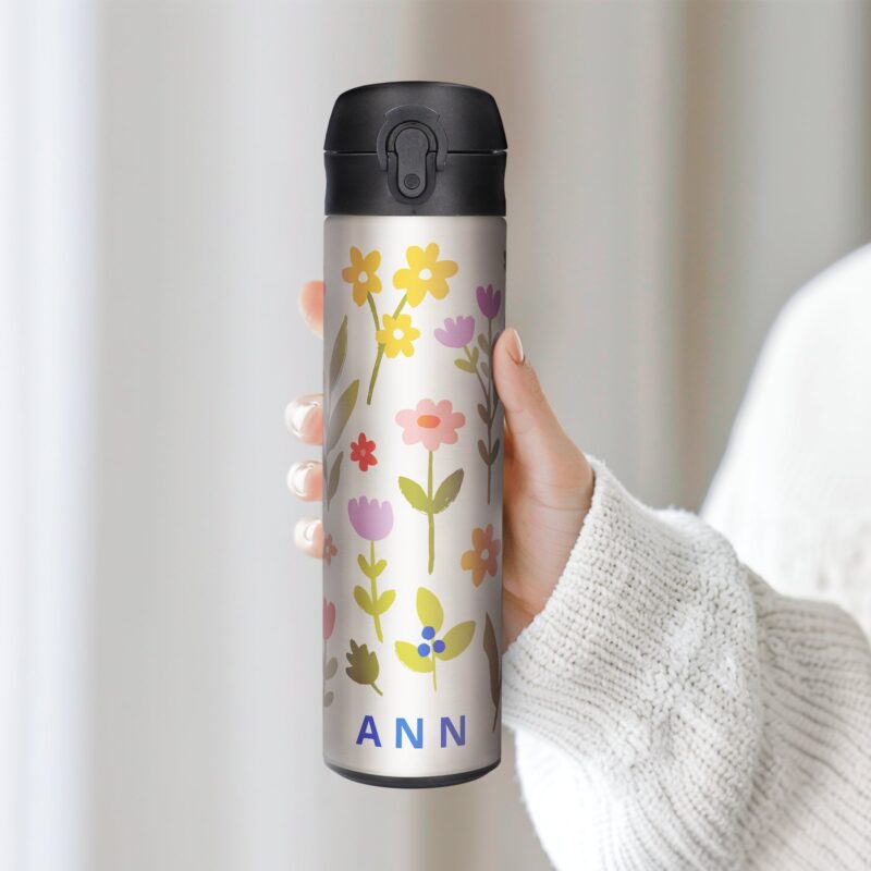 Bild von   thermo trinkflasche aluminiujpg | Individuelle 🎁 persönliche 🎁 personalisierte Geschenke bedruckt ▪ bestickt ▪ graviert