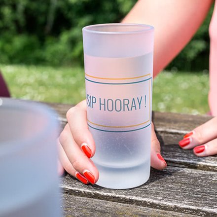 Bild von   trinkglas mit eigenem fotojpg | Individuelle 🎁 persönliche 🎁 personalisierte Geschenke bedruckt ▪ bestickt ▪ graviert