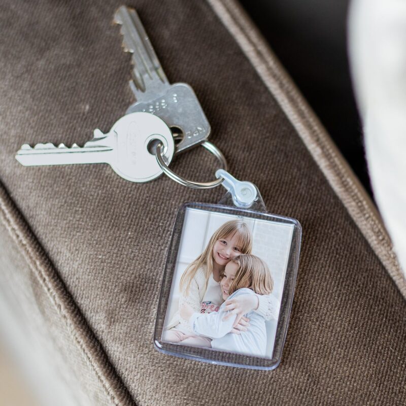 Schlüsselanhänger - Transparent - Set von 3