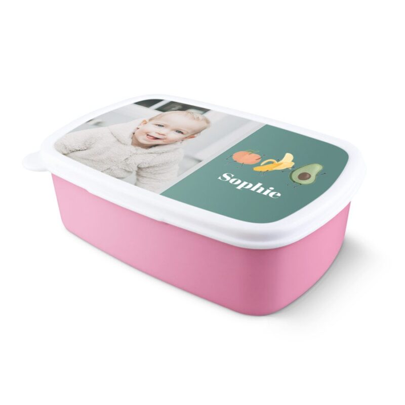 Bild von   brotdose rosajpg | Individuelle 🎁 persönliche 🎁 personalisierte Geschenke bedruckt ▪ bestickt ▪ graviert