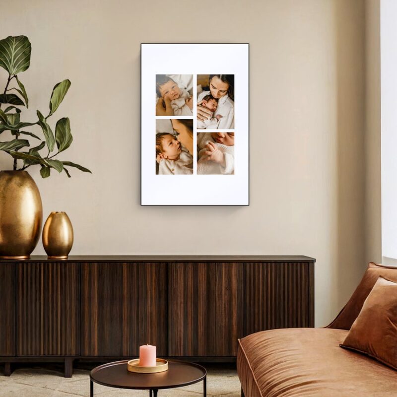 Foto auf Holz - Platte Chromaluxe 60x40