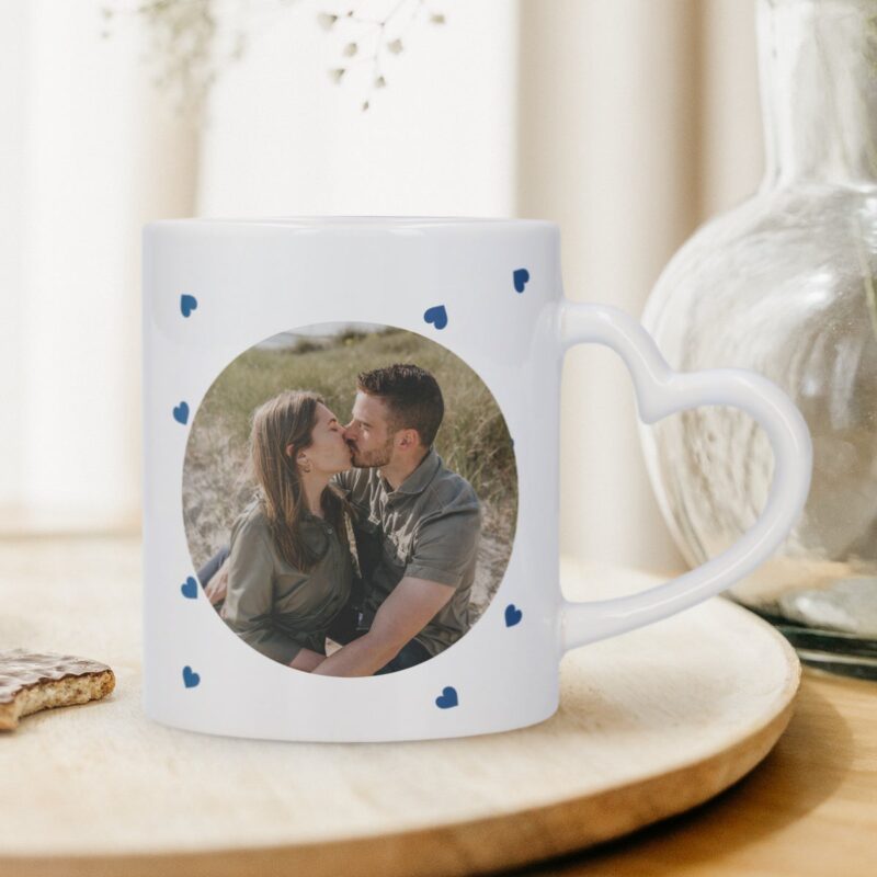 Bild von   tasse mit foto herzjpg | Individuelle 🎁 persönliche 🎁 personalisierte Geschenke bedruckt ▪ bestickt ▪ graviert