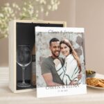 Bild von   geschenkset wein mit glaesernjpg | Individuelle 🎁 persönliche 🎁 personalisierte Geschenke bedruckt ▪ bestickt ▪ graviert