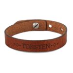 Bild von   lederarmband vatertag braunjpg | Individuelle 🎁 persönliche 🎁 personalisierte Geschenke bedruckt ▪ bestickt ▪ graviert