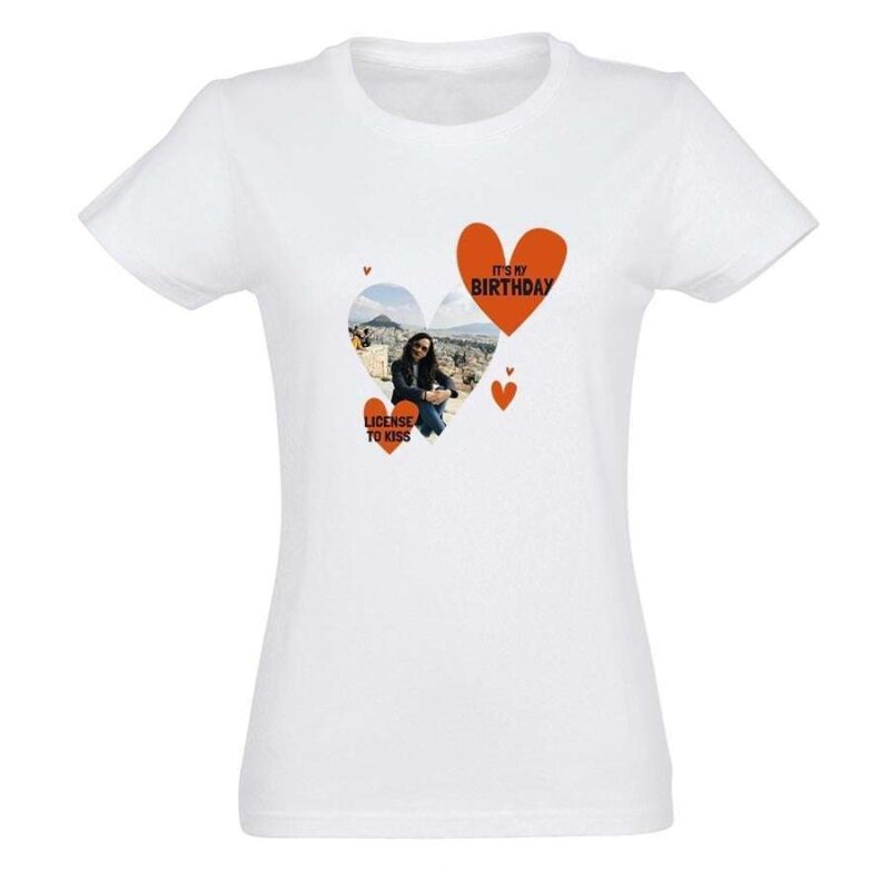 Bild von   t shirt damen weiss sjpg | Individuelle 🎁 persönliche 🎁 personalisierte Geschenke bedruckt ▪ bestickt ▪ graviert