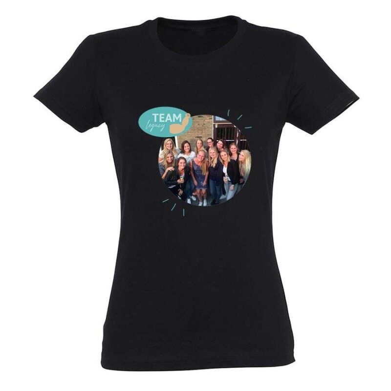 Bild von   t shirt damen schwarz sjpg | Individuelle 🎁 persönliche 🎁 personalisierte Geschenke bedruckt ▪ bestickt ▪ graviert