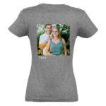 Bild von   t shirt damen grau ljpg | Individuelle 🎁 persönliche 🎁 personalisierte Geschenke bedruckt ▪ bestickt ▪ graviert