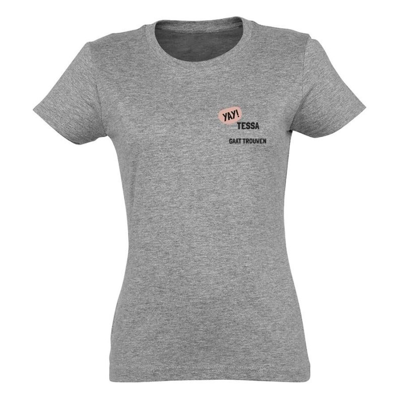 Bild von   t shirt damen grau xxljpg | Individuelle 🎁 persönliche 🎁 personalisierte Geschenke bedruckt ▪ bestickt ▪ graviert