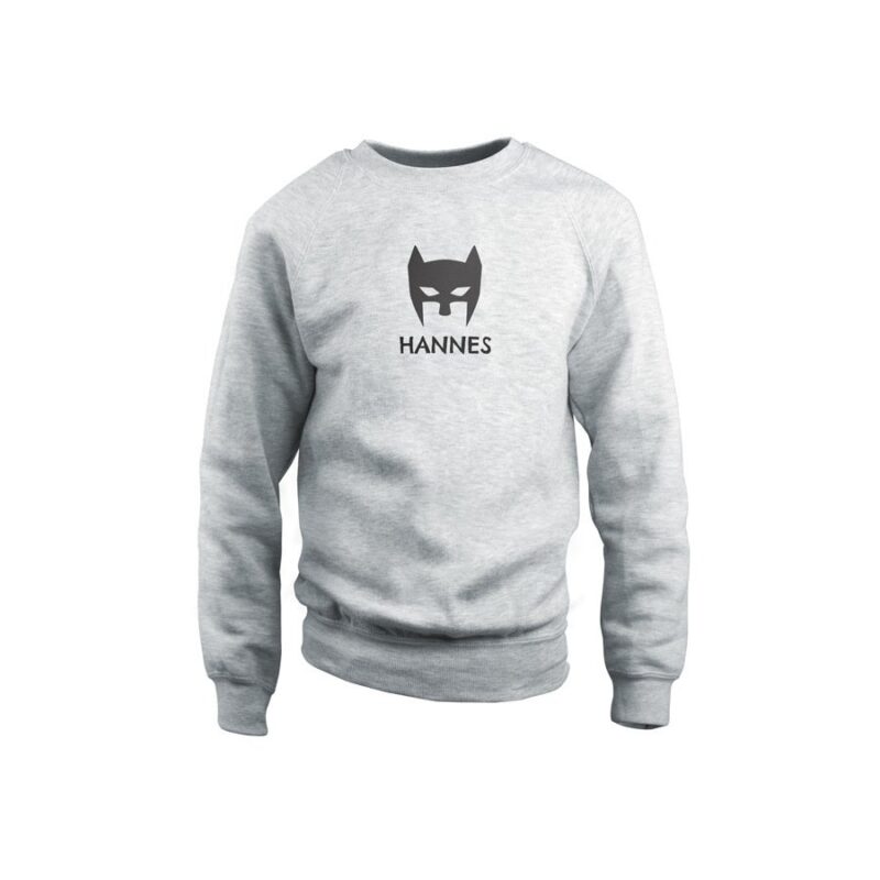 Bild von   pullover kind grau  jahjpg | Individuelle 🎁 persönliche 🎁 personalisierte Geschenke bedruckt ▪ bestickt ▪ graviert