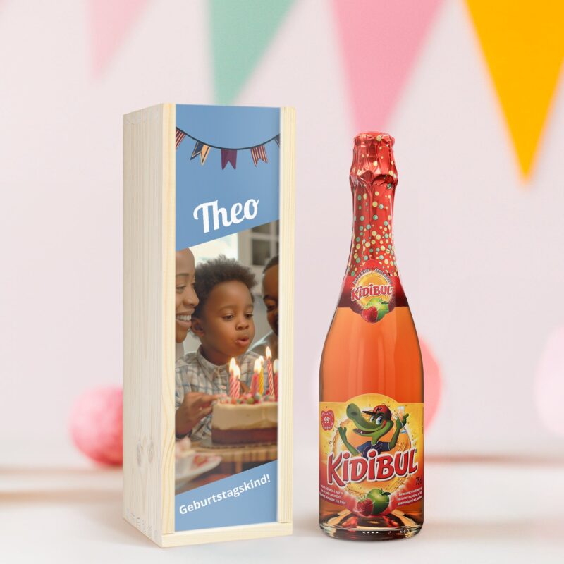 Bild von   kindersektjpg | Individuelle 🎁 persönliche 🎁 personalisierte Geschenke bedruckt ▪ bestickt ▪ graviert