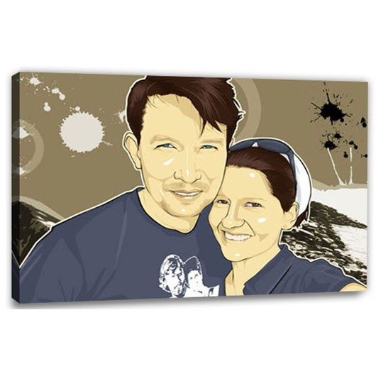 Bild von   pop art colourstyle  cosjpg | Individuelle 🎁 persönliche 🎁 personalisierte Geschenke bedruckt ▪ bestickt ▪ graviert