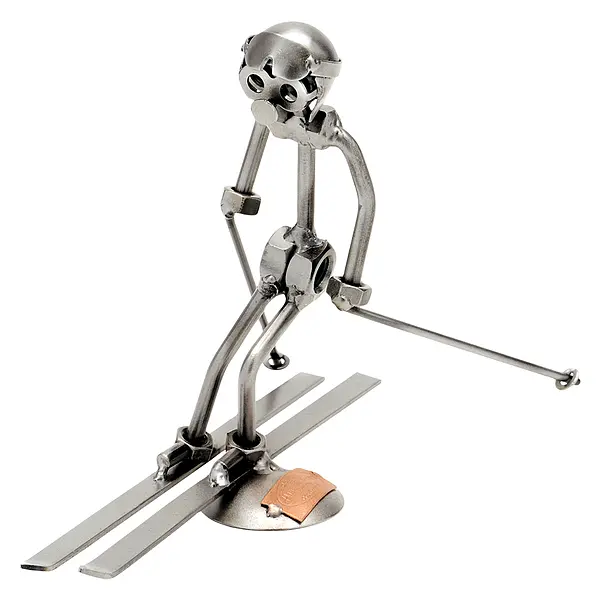 Bild von   schraubenmaennchen skifahrer sjpg | Individuelle 🎁 persönliche 🎁 personalisierte Geschenke bedruckt ▪ bestickt ▪ graviert