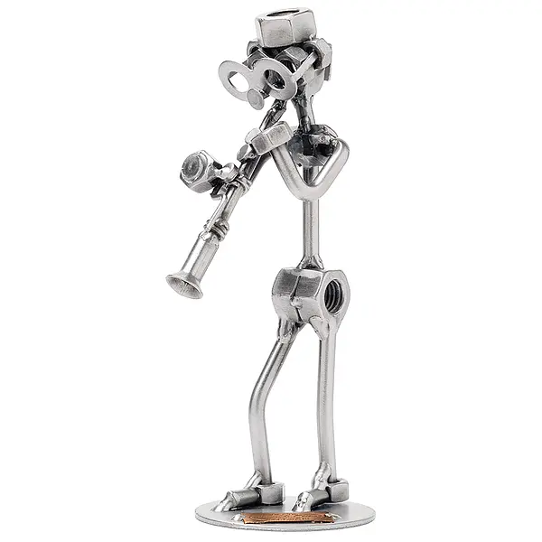 Bild von   schraubenmaennchen klarinettejpg | Individuelle 🎁 persönliche 🎁 personalisierte Geschenke bedruckt ▪ bestickt ▪ graviert