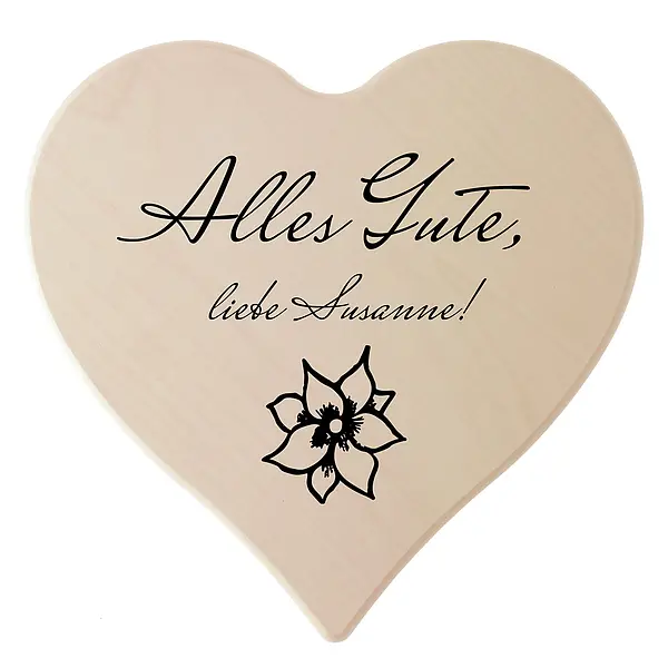 Bild von   holzschild in herzform xxjpg | Individuelle 🎁 persönliche 🎁 personalisierte Geschenke bedruckt ▪ bestickt ▪ graviert