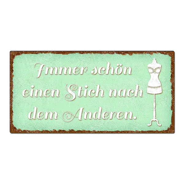 Bild von   dekoschild im vintage look mitjpg | Individuelle 🎁 persönliche 🎁 personalisierte Geschenke bedruckt ▪ bestickt ▪ graviert