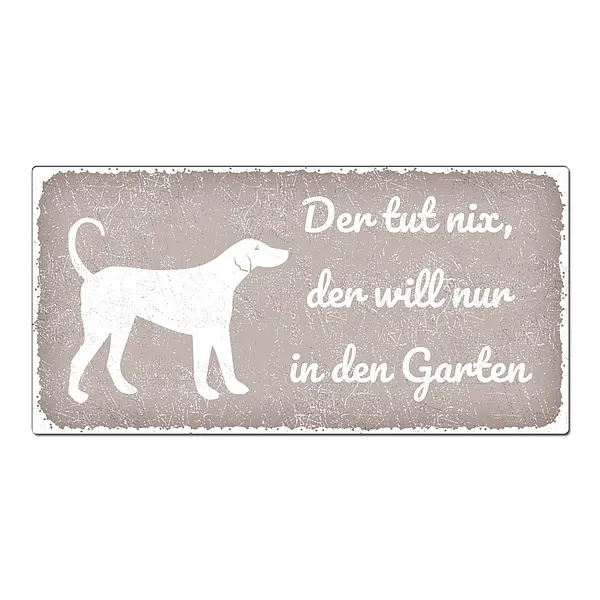 Bild von   aluschild im vintage look mitjpg | Individuelle 🎁 persönliche 🎁 personalisierte Geschenke bedruckt ▪ bestickt ▪ graviert