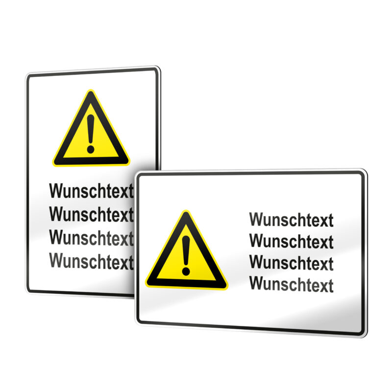 Bild von   hinweisschilder selbst gestaltjpg | Individuelle 🎁 persönliche 🎁 personalisierte Geschenke bedruckt ▪ bestickt ▪ graviert