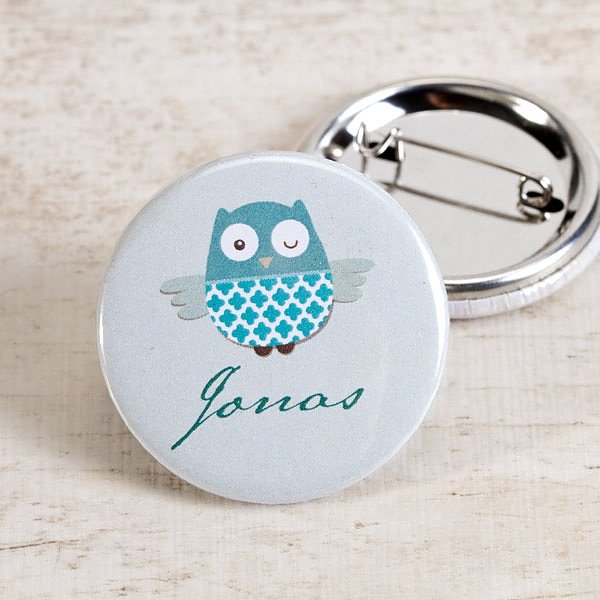 Bild von   gastgeschenke badge suesse ejpg | Individuelle 🎁 persönliche 🎁 personalisierte Geschenke bedruckt ▪ bestickt ▪ graviert