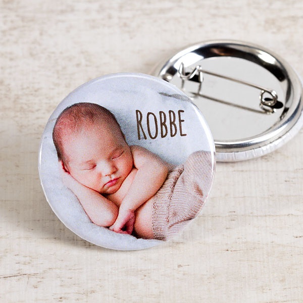 Bild von   gastgeschenke badge mit fotojpg | Individuelle 🎁 persönliche 🎁 personalisierte Geschenke bedruckt ▪ bestickt ▪ graviert
