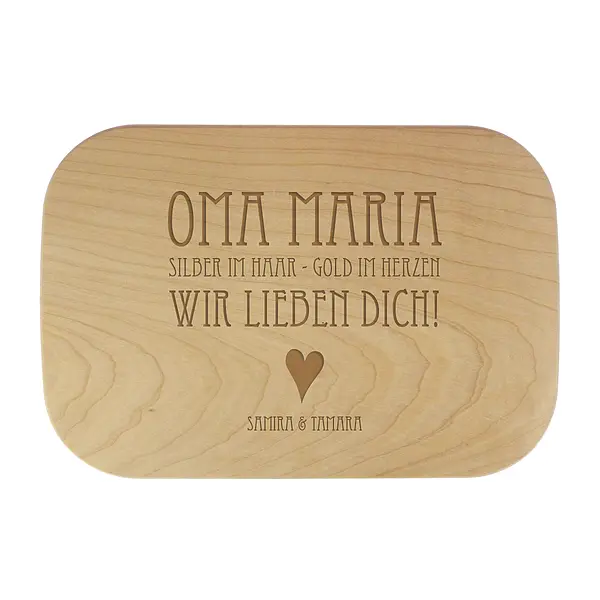 Bild von   fruehstuecksbrettchen fuer grojpg | Individuelle 🎁 persönliche 🎁 personalisierte Geschenke bedruckt ▪ bestickt ▪ graviert