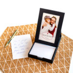 Bild von   notiz box mit fotojpg | Individuelle 🎁 persönliche 🎁 personalisierte Geschenke bedruckt ▪ bestickt ▪ graviert