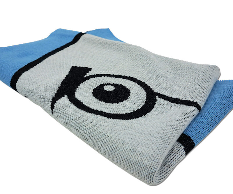 Bild von   baby strickdecke  farb eisbaejpg | Individuelle 🎁 persönliche 🎁 personalisierte Geschenke bedruckt ▪ bestickt ▪ graviert