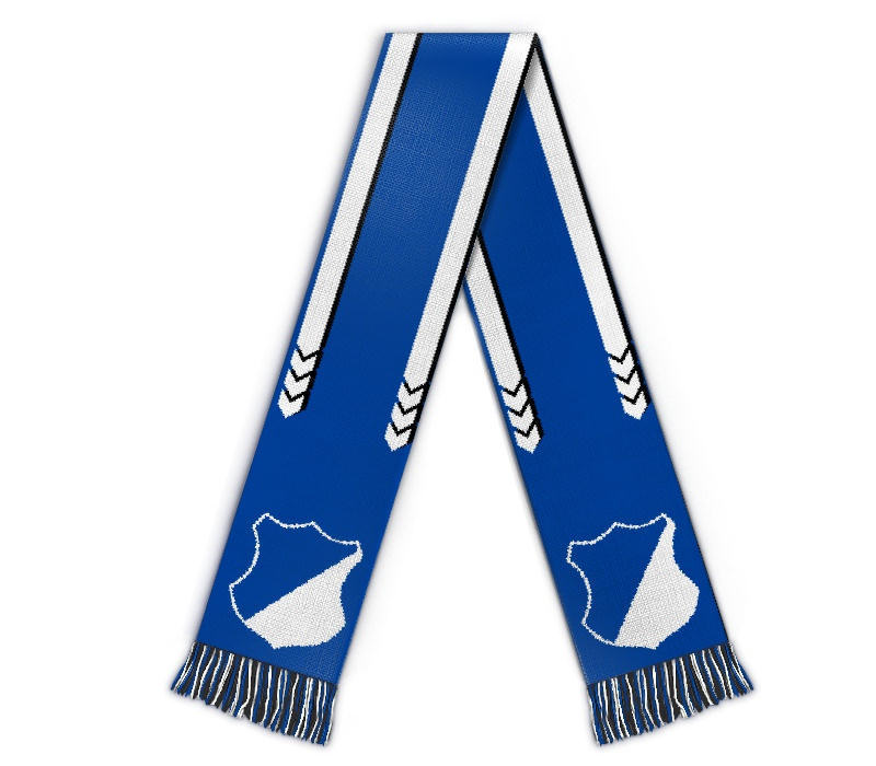Bild von   fanschal hoffenheimjpg | Individuelle 🎁 persönliche 🎁 personalisierte Geschenke bedruckt ▪ bestickt ▪ graviert