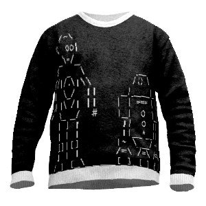 Bild von   pullover ascii artjpg | Individuelle 🎁 persönliche 🎁 personalisierte Geschenke bedruckt ▪ bestickt ▪ graviert