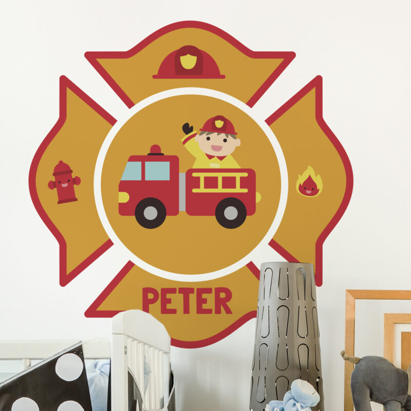 Bild von   personalisiertes kinder feuerwjpg | Individuelle 🎁 persönliche 🎁 personalisierte Geschenke bedruckt ▪ bestickt ▪ graviert