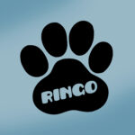 Bild von   wandtattoo garage hundepfote pjpg | Individuelle 🎁 persönliche 🎁 personalisierte Geschenke bedruckt ▪ bestickt ▪ graviert