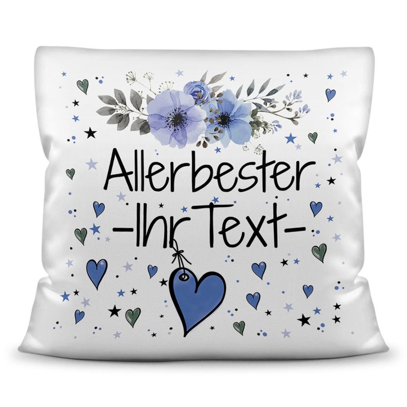 Bild von   kissen inkl kissenfllung mitjpg | Individuelle 🎁 persönliche 🎁 personalisierte Geschenke bedruckt ▪ bestickt ▪ graviert
