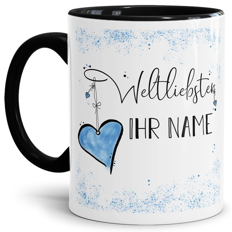Bild von   namenstasse mit wunschname mnnjpg | Individuelle 🎁 persönliche 🎁 personalisierte Geschenke bedruckt ▪ bestickt ▪ graviert