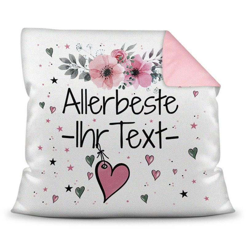 Bild von   kissen mit wunschname weiblichjpg | Individuelle 🎁 persönliche 🎁 personalisierte Geschenke bedruckt ▪ bestickt ▪ graviert
