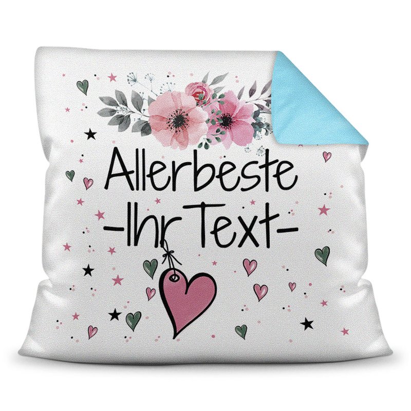 Bild von   kissen mit wunschname weiblichjpg | Individuelle 🎁 persönliche 🎁 personalisierte Geschenke bedruckt ▪ bestickt ▪ graviert