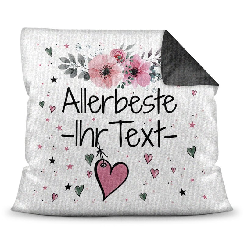 Bild von   kissen mit wunschname weiblichjpg | Individuelle 🎁 persönliche 🎁 personalisierte Geschenke bedruckt ▪ bestickt ▪ graviert