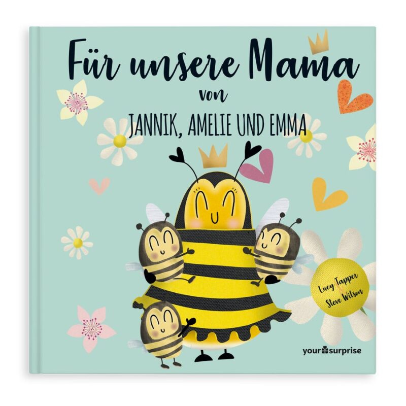 Buch mit Namen - Meine/Unsere Mama - Softcover