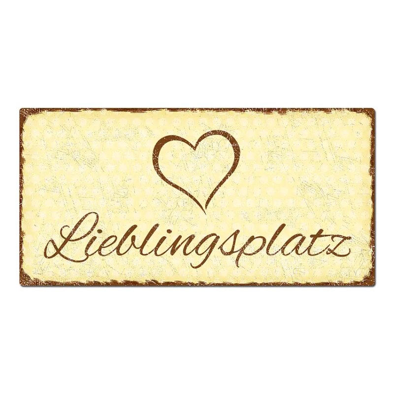 Bild von   vintage tuerschild puenktchenjpg | Individuelle 🎁 persönliche 🎁 personalisierte Geschenke bedruckt ▪ bestickt ▪ graviert