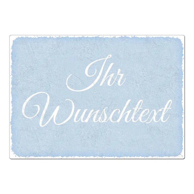 Bild von   schild vintage mit wunschtextjpg | Individuelle 🎁 persönliche 🎁 personalisierte Geschenke bedruckt ▪ bestickt ▪ graviert