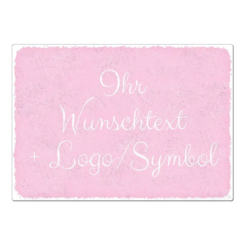 Bild von   tuerschild mit wunschtext a rjpg | Individuelle 🎁 persönliche 🎁 personalisierte Geschenke bedruckt ▪ bestickt ▪ graviert